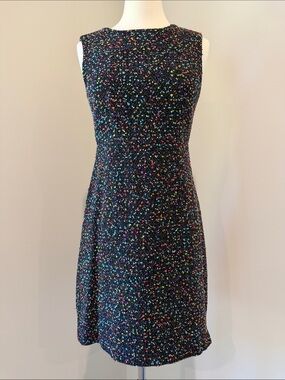 Diane von Furstenberg DVF Carrie Two Tweed Mini Sheath Dress Multicolor (Size 0)